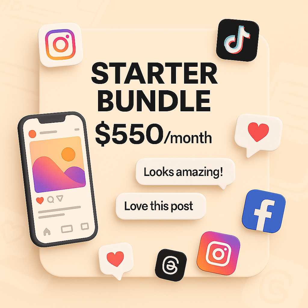 Social Media Starter Bundle